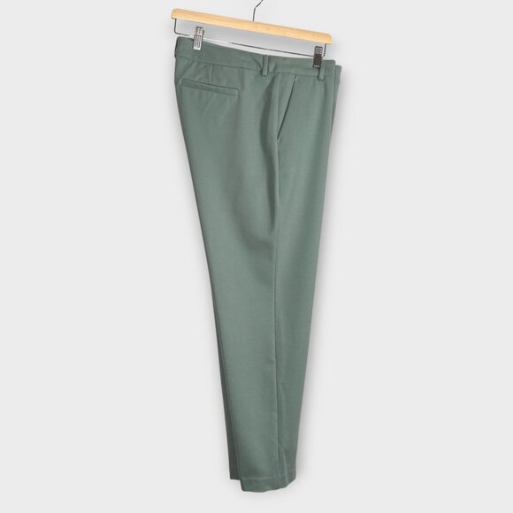 Liverpool Los Angeles Knit Trousers Pants Womans 14 Sage Green - Picture 2 of 10